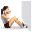 Doorway Sit-Up Bar Sort Justerbart Skumgreb 1
