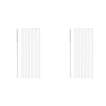 Lot de 6 pailles de rechange pour gobelet Quenched de 1,2 L (40 oz).