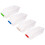 Stapelbare witte plastic opbergbakken (4 stuks) 1