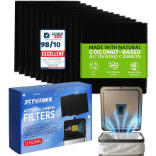 Recharges de charbon actif pour absorbeur d'odeurs (paquet de 12)