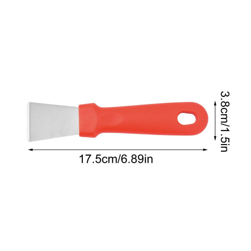 Ceramic Scraper Tool Stainless Steel Blade Ergonomic Handle 1