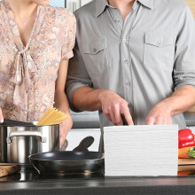 2Pack Soft White Paper Cocktail Napkins Thick Absorbent for Party and Table Use