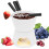Chocolate Fondue Set Ceramic Pot for 4 People 1