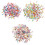 600 Split Pins Brads Paper Fasteners With Multi-color Selection 1