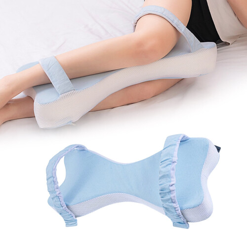 Knee Pillow for Spinal Alignment Pregnancy Support Breathable Washable Cover Portable Designs Multiple Use 1