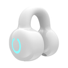Mini True Wireless Earbuds V5.3, Sports Ear Clip On, Compatible with Android, Soundproof, for Kids & Business