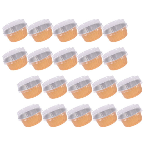Golden Disposable Cupcake Cups 20 pcs 2