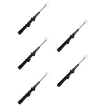 5Pcs Adjustable Golf Grip Trainer Resin Steel Golf Practice Equipment