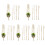 20Pcs Handwoven Macrame Plant Hanger Hanging Planter String Bag Beige 1