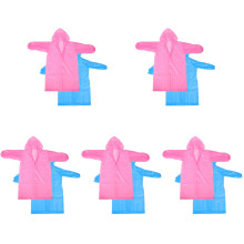 10Pcs Soft Eva Over Coats for Women Durable Waterproof Rain Capes
