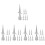 30Pcs Outdoor Silver Iron Fence Post Caps Decorative Railing Covers 7