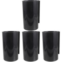 4Pcs Reliable Black Plastic Sand Bottles for Golf Cart Accessories