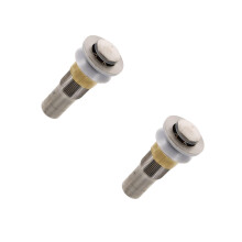 2Pcs Compact Silver Rv Bathroom Floor Drain Part with Rust Resistance