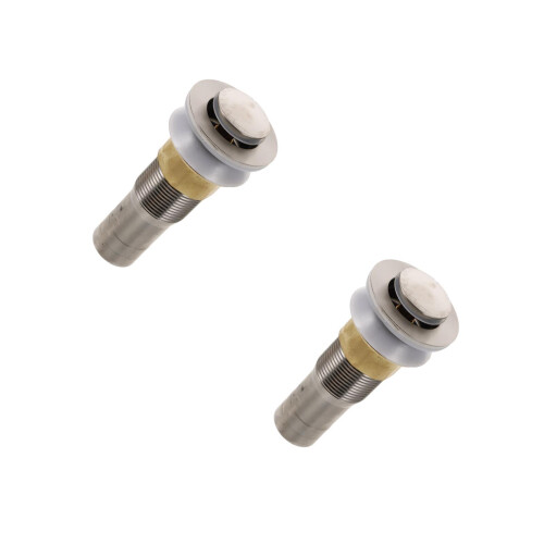 2Pcs Compact Silver Rv Bathroom Floor Drain Part with Rust Resistance
