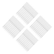 200Pcs Silver Heavy Duty Sewing Needles High-Speed Steel for Home Use
