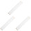 3Pcs Durable White Wood & Height Chart for Wall Decor 1