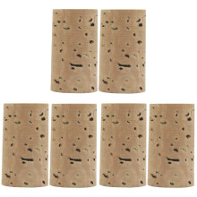 6Pcs Beige Flute Cork Caps Made of Cork Material for Headjoint Repair