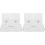 2Sets Clear Acrylic Security Camera Stand Wall Mount Floating Shelf 1