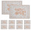500Pcs Light Brown Greaseproof Kraft Paper for Baking 1