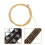 4Sets High-Class Golden Bass String Set Durable Replacement Bass Parts 11