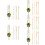 20Pcs Handwoven Macrame Plant Hanger Hanging Planter String Bag Beige 9