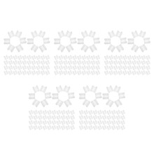 500Pcs White Plug Cover Caps Plastic Outlet Protectors Water Resistant