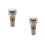 2Pcs Compact Silver Rv Bathroom Floor Drain Part with Rust Resistance 7