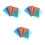 27Pcs Photography Light Gels Filter Sheets High Toughness 3