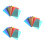 27Pcs Photography Light Gels Filter Sheets High Toughness 4
