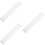 3Pcs Durable White Wood & Height Chart for Wall Decor 7
