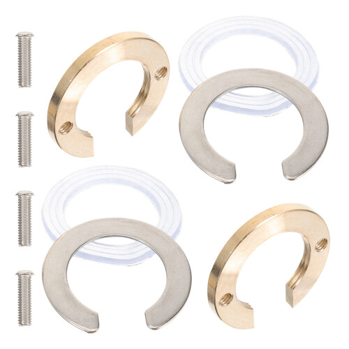 6Sets Brass Faucet Lock Nut Kit Secure Sink Water Tap Filter Fixing 1