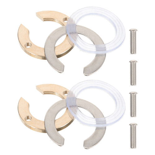 6Sets Brass Faucet Lock Nut Kit Secure Sink Water Tap Filter Fixing 2