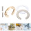 6Sets Brass Faucet Lock Nut Kit Secure Sink Water Tap Filter Fixing 10