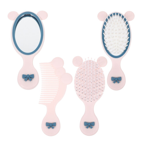 2Ensembles Styling Et Brosse Blanche Portable Pour Enfant 1
