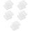 10Pcs Practical White Silicone Nail Decor Mold for DIY Nail Art 8