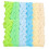 8Pièces Galon Ondulé Multicolore Pour Accessoires Couture DIY Durable 2