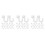 60Pcs White Plastic Rod Brackets for Closet Wardrobe Storage Hooks 7