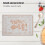 500Pcs Light Brown Greaseproof Kraft Paper for Baking 6