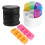 2Pcs Travel-Friendly Weekly Medicine Organizer with Durable PU Case 2
