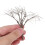 10Pcs Coffee Wire Miniature Tree Stems for Model Train Landscape 4