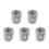 5Pcs Soft Grey Elizabethan Collar Adjustable Protective Pet Neckwear 4