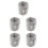 5Pcs Soft Grey Elizabethan Collar Adjustable Protective Pet Neckwear 9