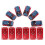 48Pcs Red Relay Control Module with Optical Isolation Expansion Board 3