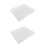 2Pcs Acrylic Expandable Flatware Organizer Tray for Kitchen Drawer 7