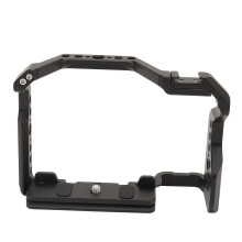 Gabbia fotocamera in alluminio massiccio per Nikon Z50 con attacco cold shoe, 254g