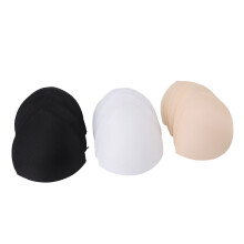 9 Pairs Triangle Sports Bra Pads Breathable Foam Inserts Black White Skin