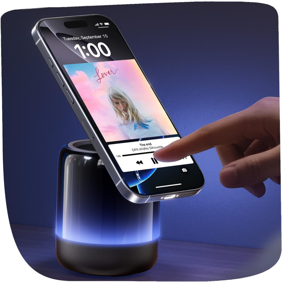 Wireless Induction Speaker With Magnetic Stand Bluetooth 968604231919