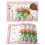 Tischsets mit Aquarellblumenmuster, 33 x 48 cm, 8er-Pack 1
