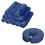 12 Pcs Face Cradle Covers Massage Table Headrest Covers Reusable Headrest Sheets Blue 6