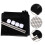 3Pcs Black Folding Pet Fence Protective Isolation Rail for Home Pets 10